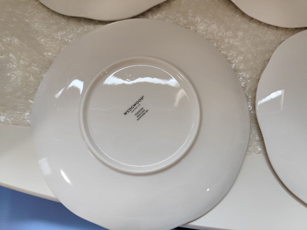 新品　ウェッジウッド ハーレクイン カッコー プレート 4枚　