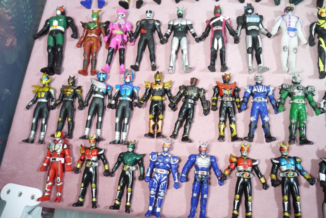 仮面ライダー　ミニソフビ　105体