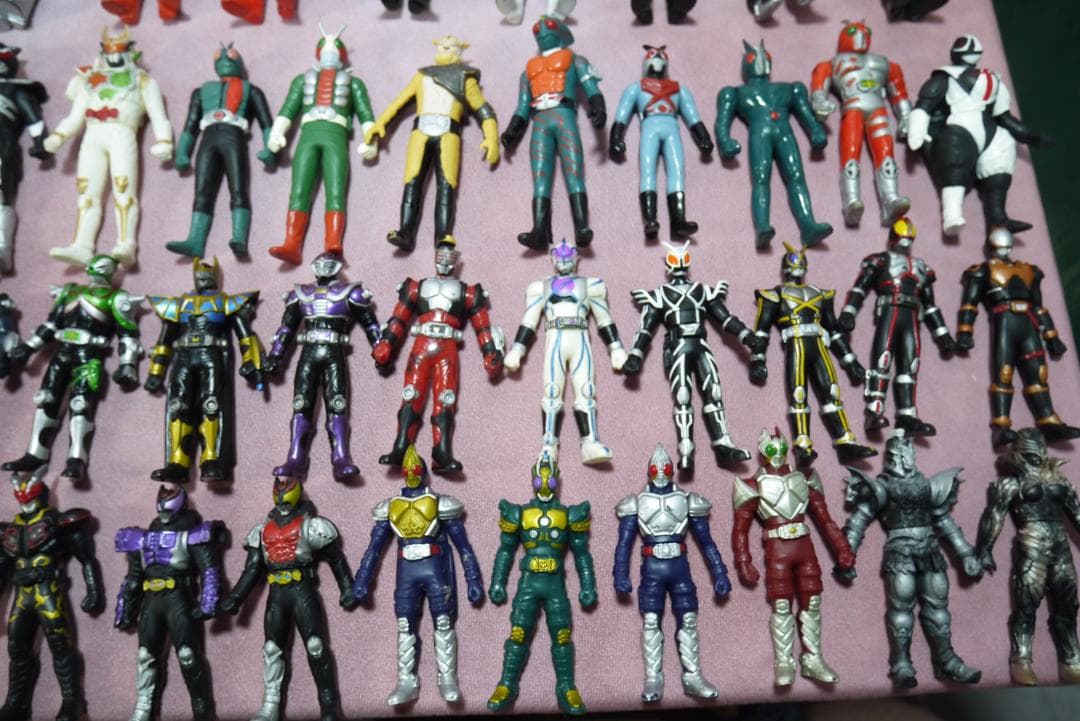 仮面ライダー　ミニソフビ　105体