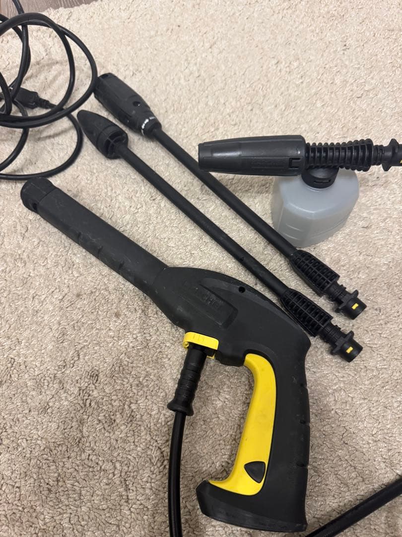２度使用　KARCHER ケルヒャー K2 サイレント 無印良品収納ケースセット