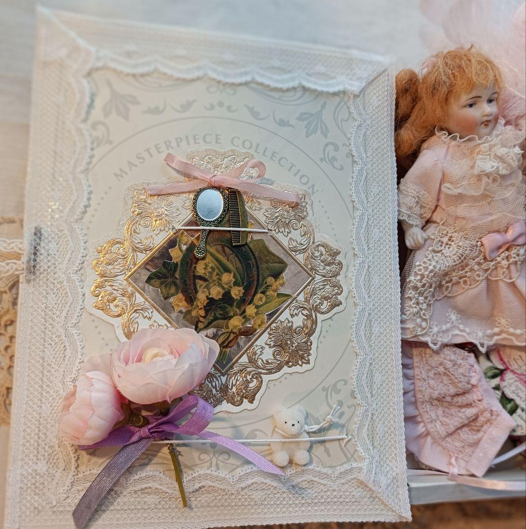 お衣装セット　ミニョネット　ビスクドール　Handmade　着せかえ