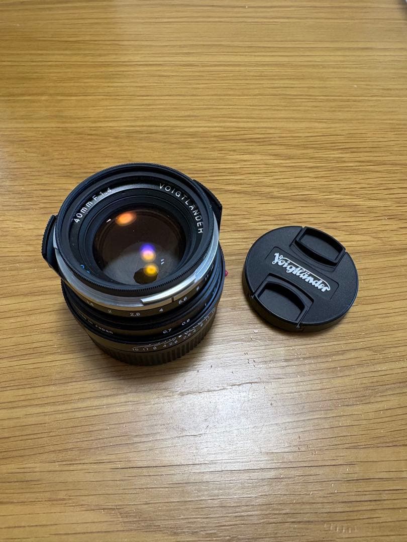 NOKTON classic 40mm F1.4 MC 箱あり