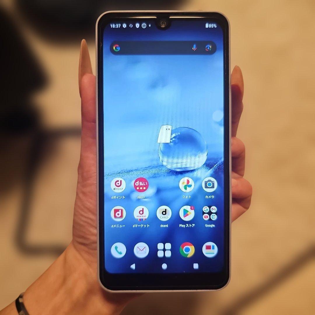 ▽docomo AQUOS wish2 SH-51c スマートフォン本体