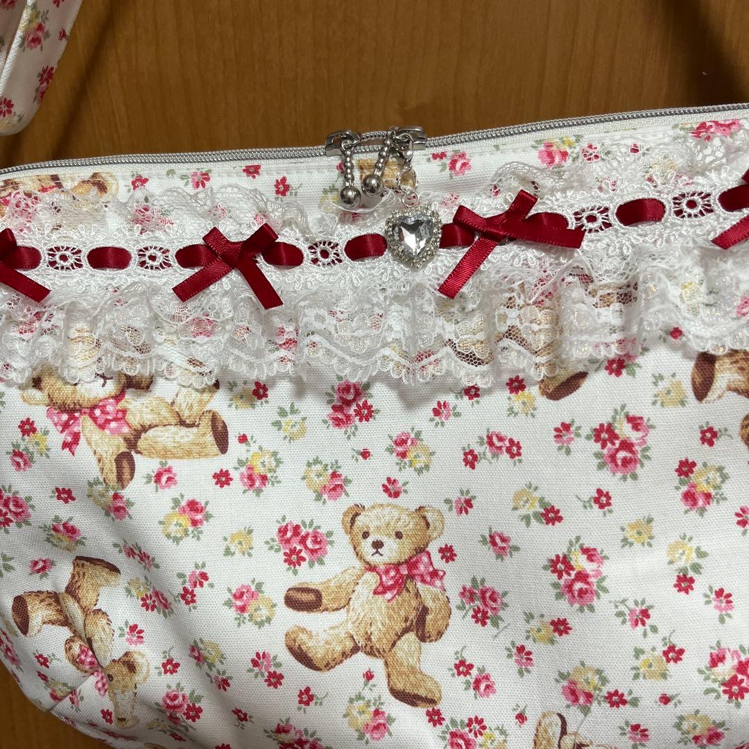 57 ききらら ふっくらショルダー ＆小トートバッグ＆ミニミニポーチ