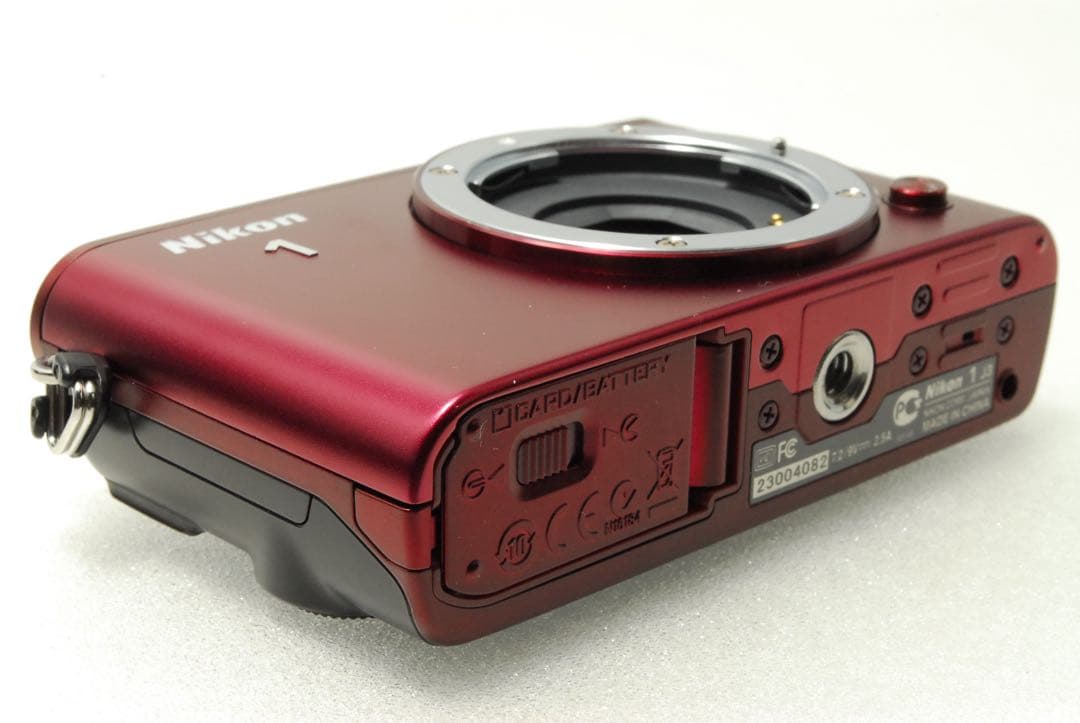 Nikon 1 J3 ❤️スマホ転送 ミラーレス 一眼レフ カメラ ニコン レッド