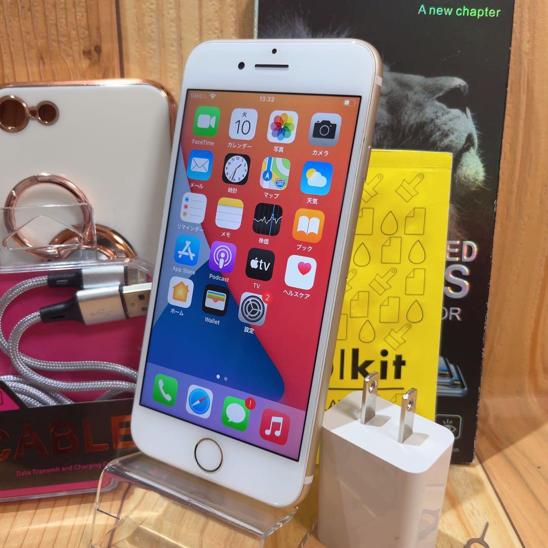 SIMフリー 本体 iPhone 7 128 GB ゴールド 239 電池新品