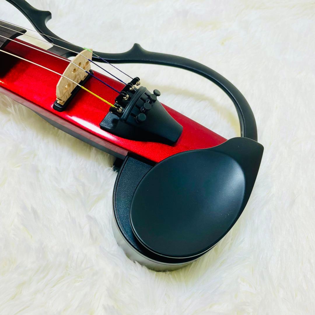 超美品　交換用弦付き　YAMAHA SV-120 サイレントバイオリン　ヤマハ