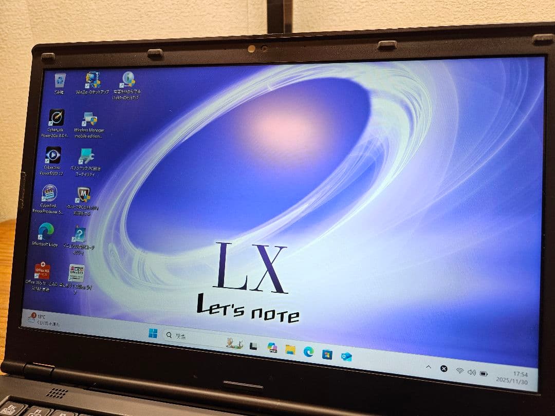 Let's note CF-LX5BDRQP ブラックモデル Windows11