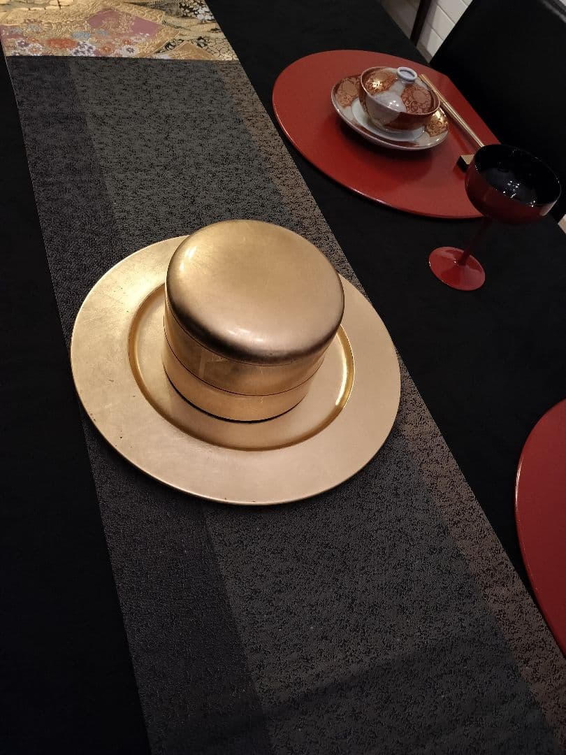 A771高級‼️ひな祭り‼️袋帯テーブルランナー2m15cm