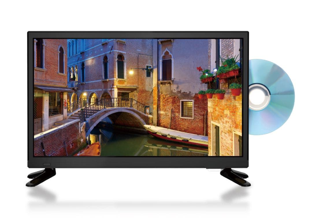 Superbe 19型 DVD再生機能付きハイジビョンテレビ