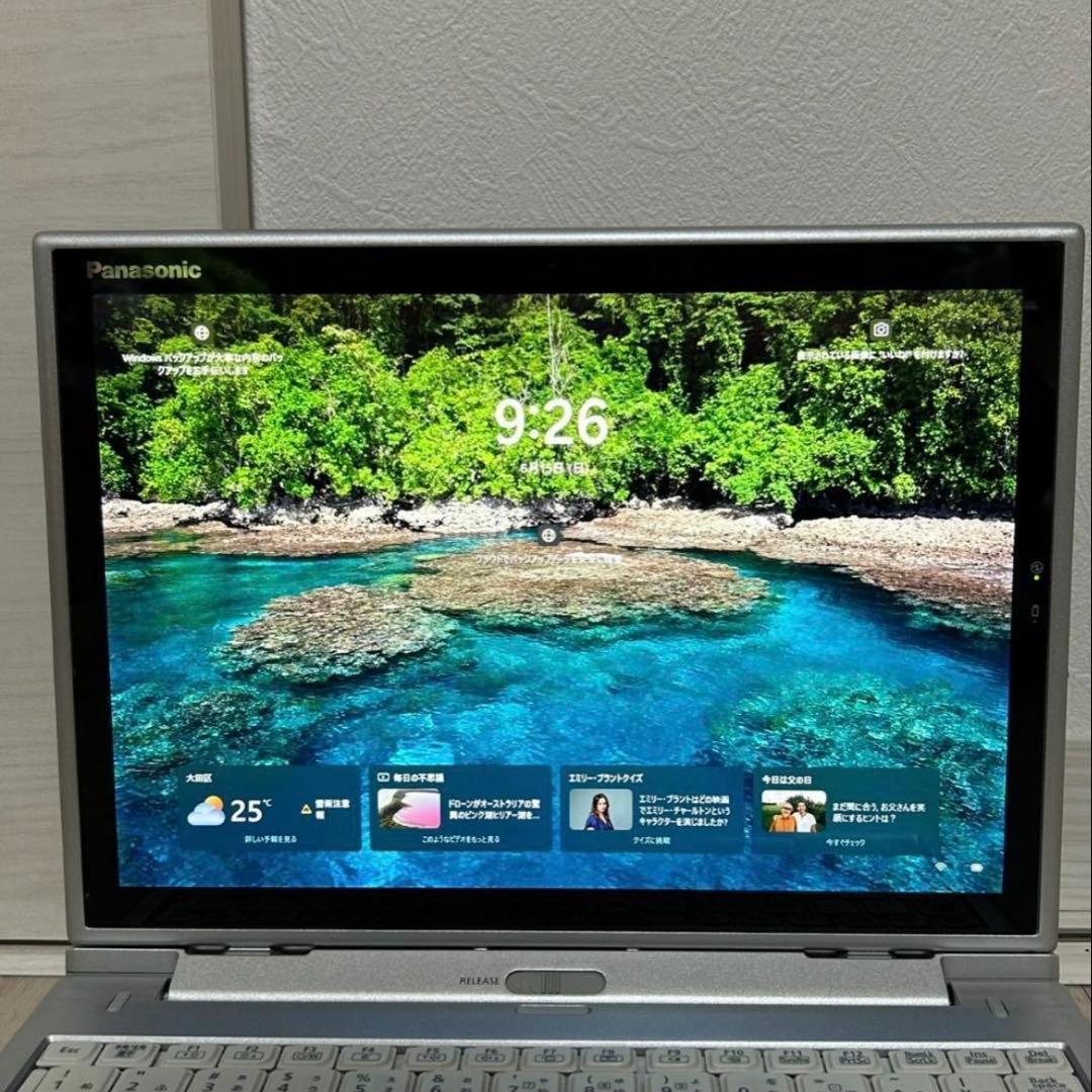 Panasonic Let's note シルバー 12インチ