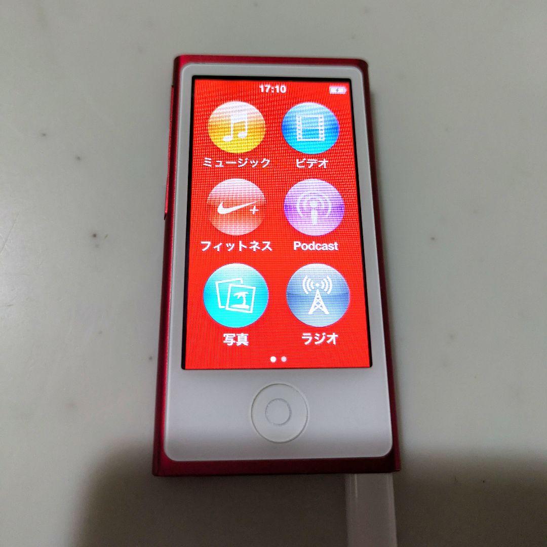 iPod nano 16GB 第7世代 レッド 付属品未使用