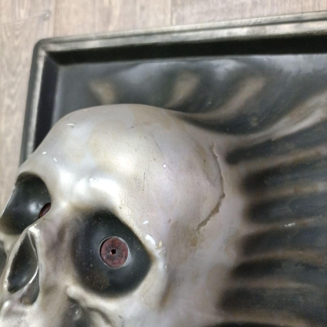 骸骨の立体壁掛けオブジェ