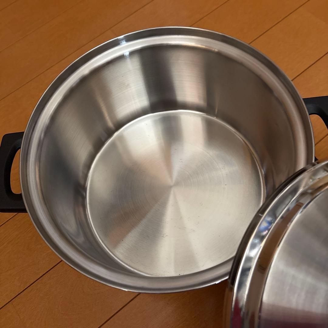 POLARIS 両手鍋 3.0L 20cm