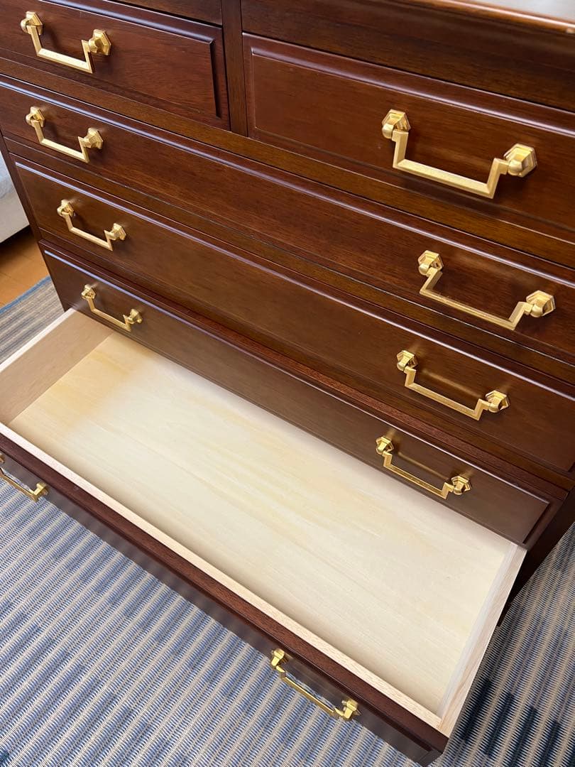 maruni マルニ 地中海シリーズ 5段チェスト6杯 アンティーク調 収納北欧