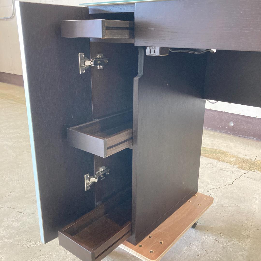 IDC大塚家具　三面鏡　ドレッサー　鏡台　松永家具