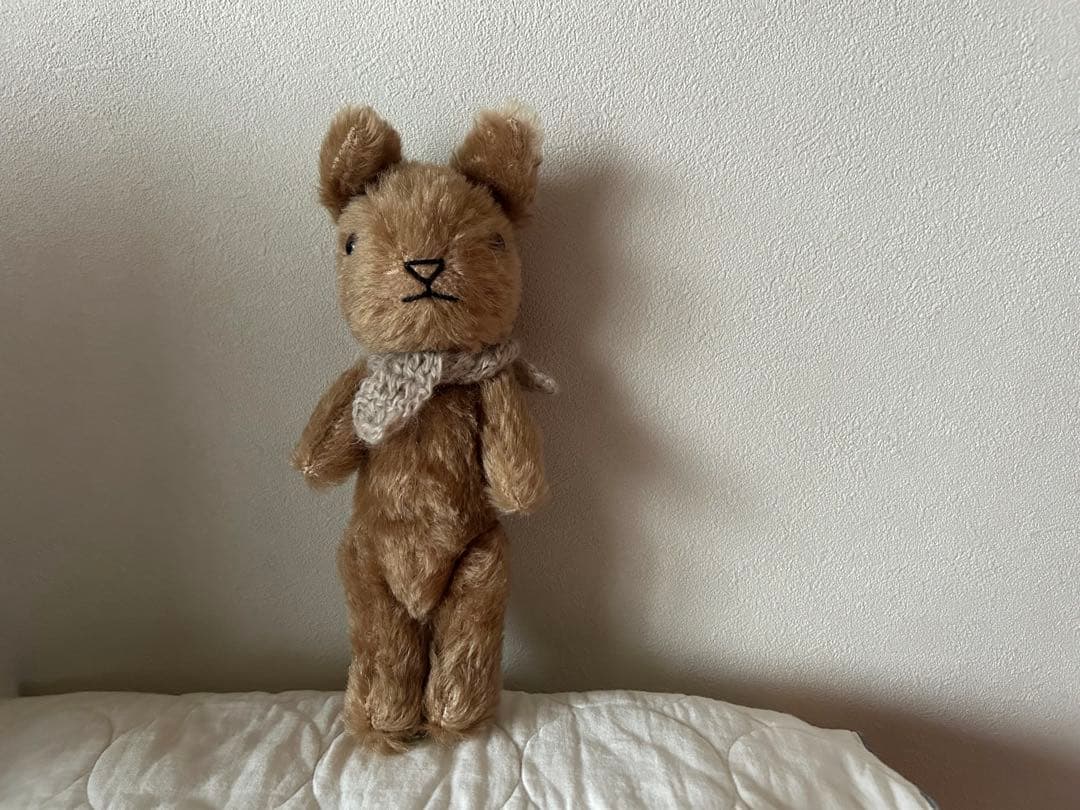 ハンドメイド作家さま モヘア うさぎぬいぐるみ