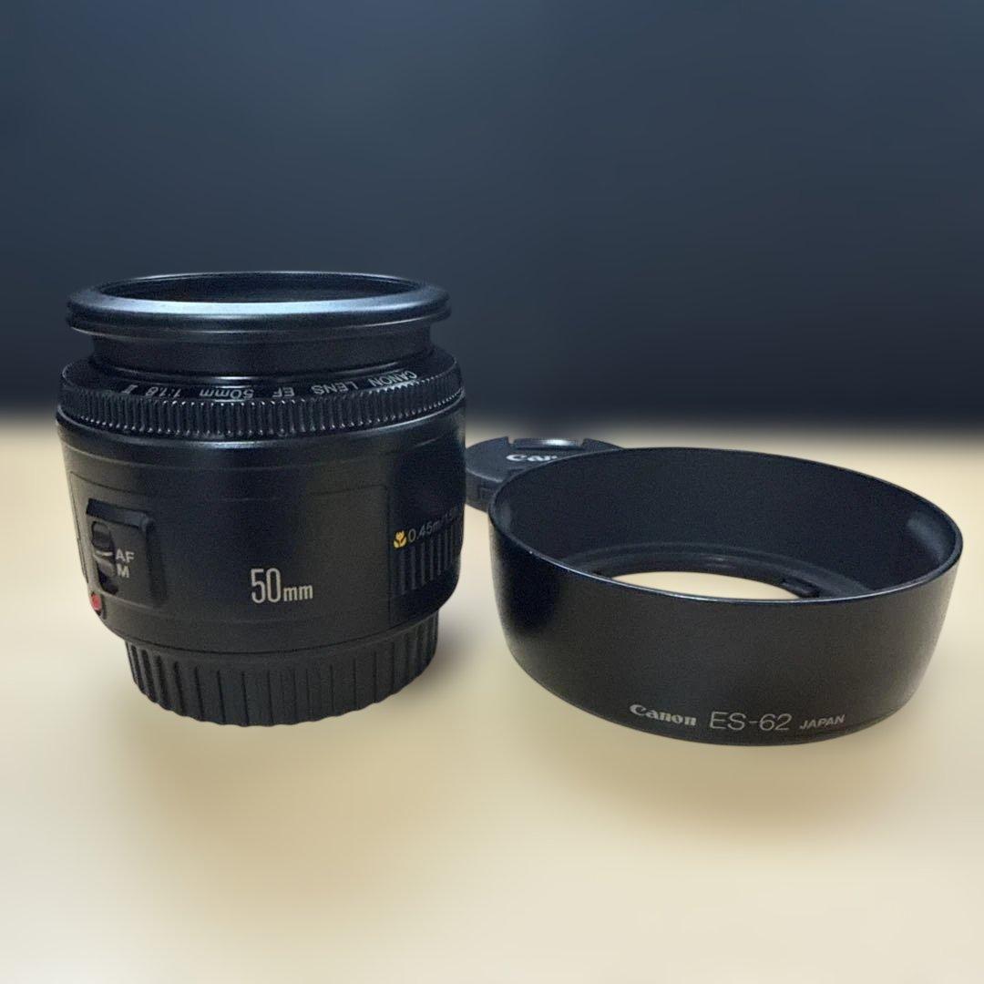 Canon 50mm f/1.8 単焦点レンズ
