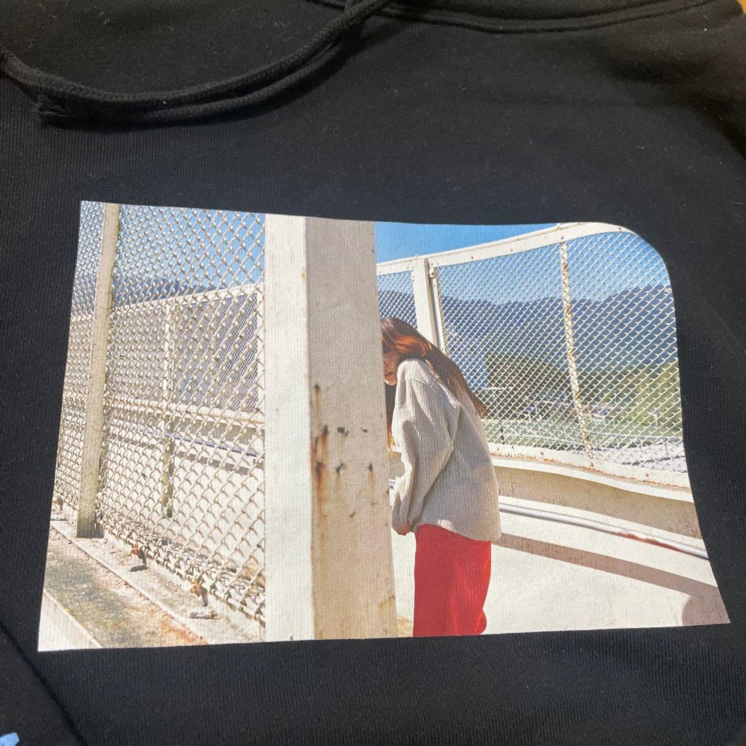 AIMYON ブラックあのねパーカー　Ｌサイズ