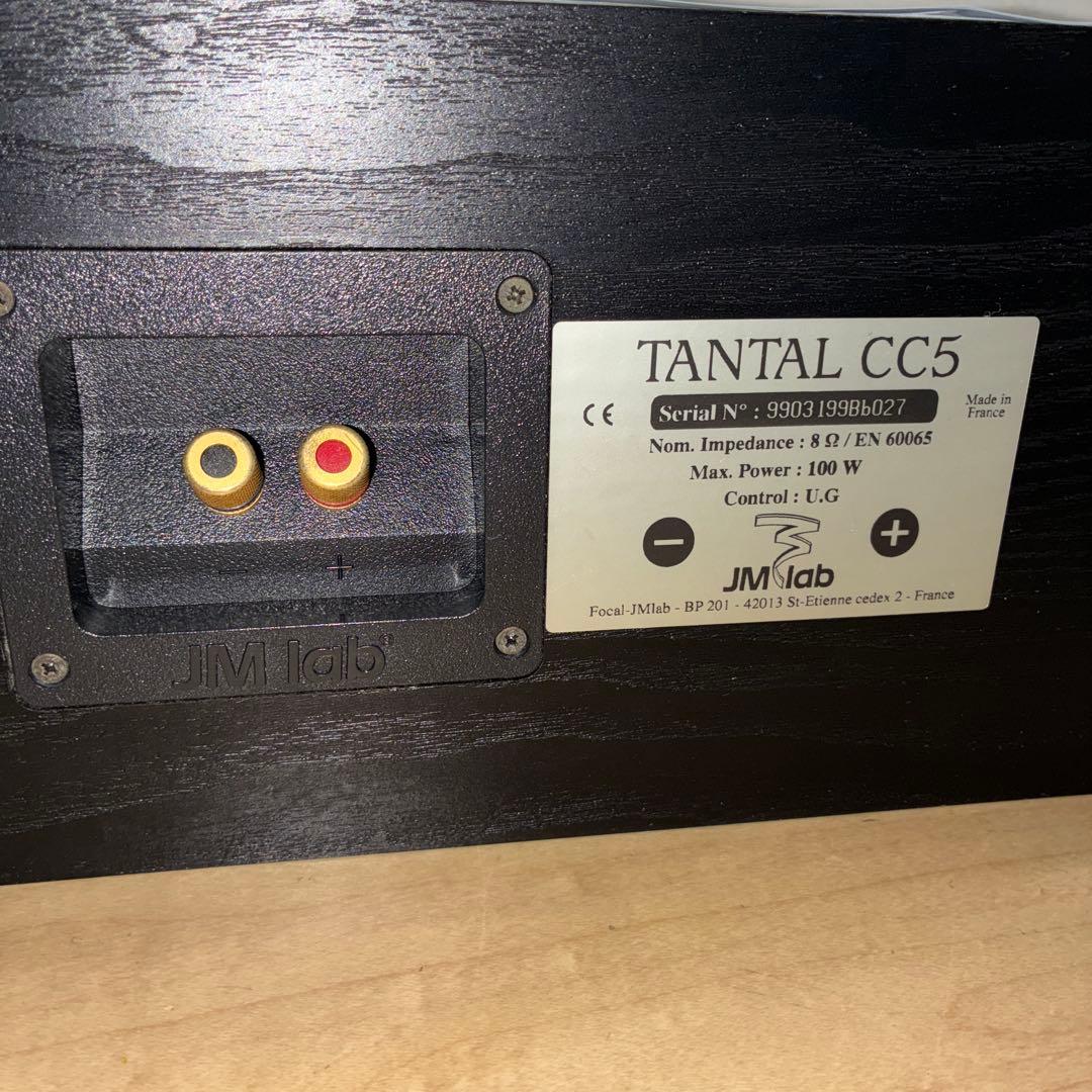 希少Focal フォーカルJM Lab TANTAL CC5 センタースピーカー