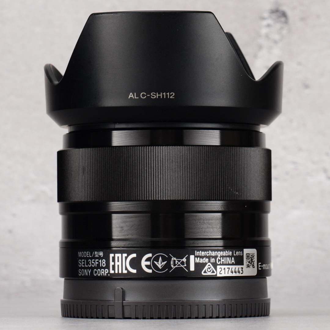 SONY E 35mm F1.8 OSS 明るく綺麗な単焦点 神レンズ 443