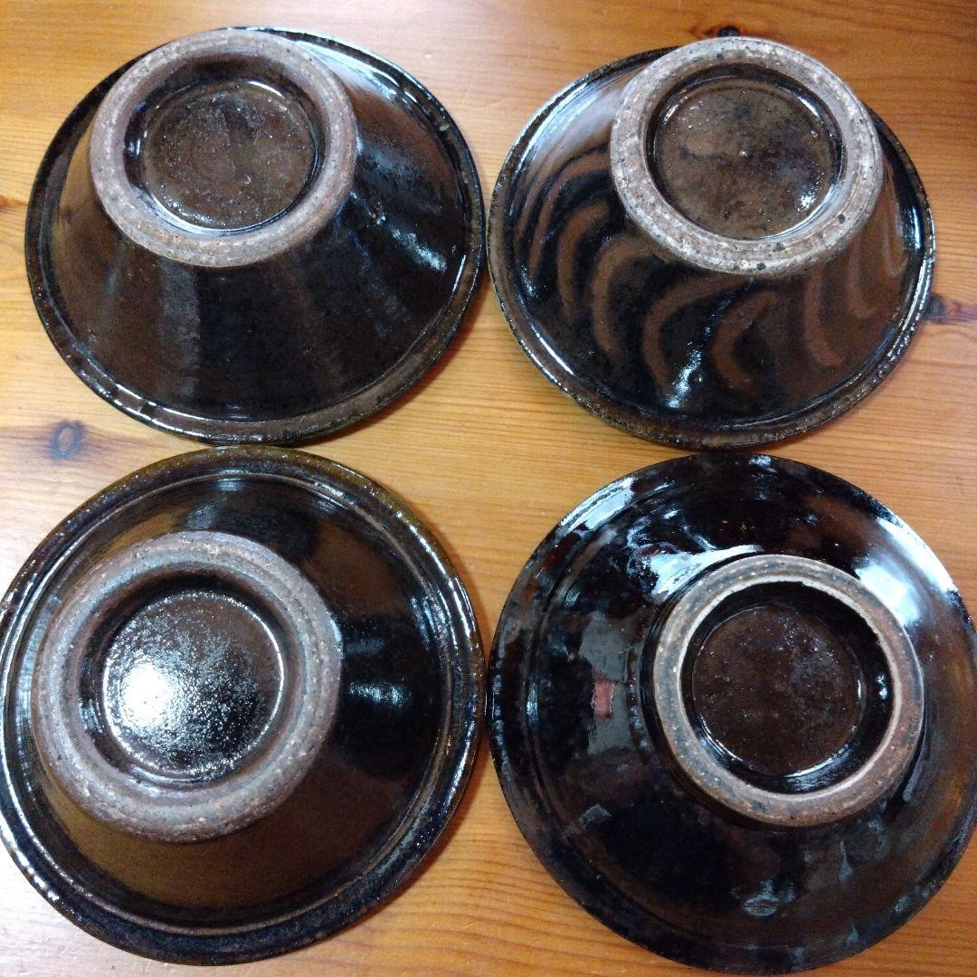 お値下げ　やちむん　菅原謙　4寸ワンブー　4個セット