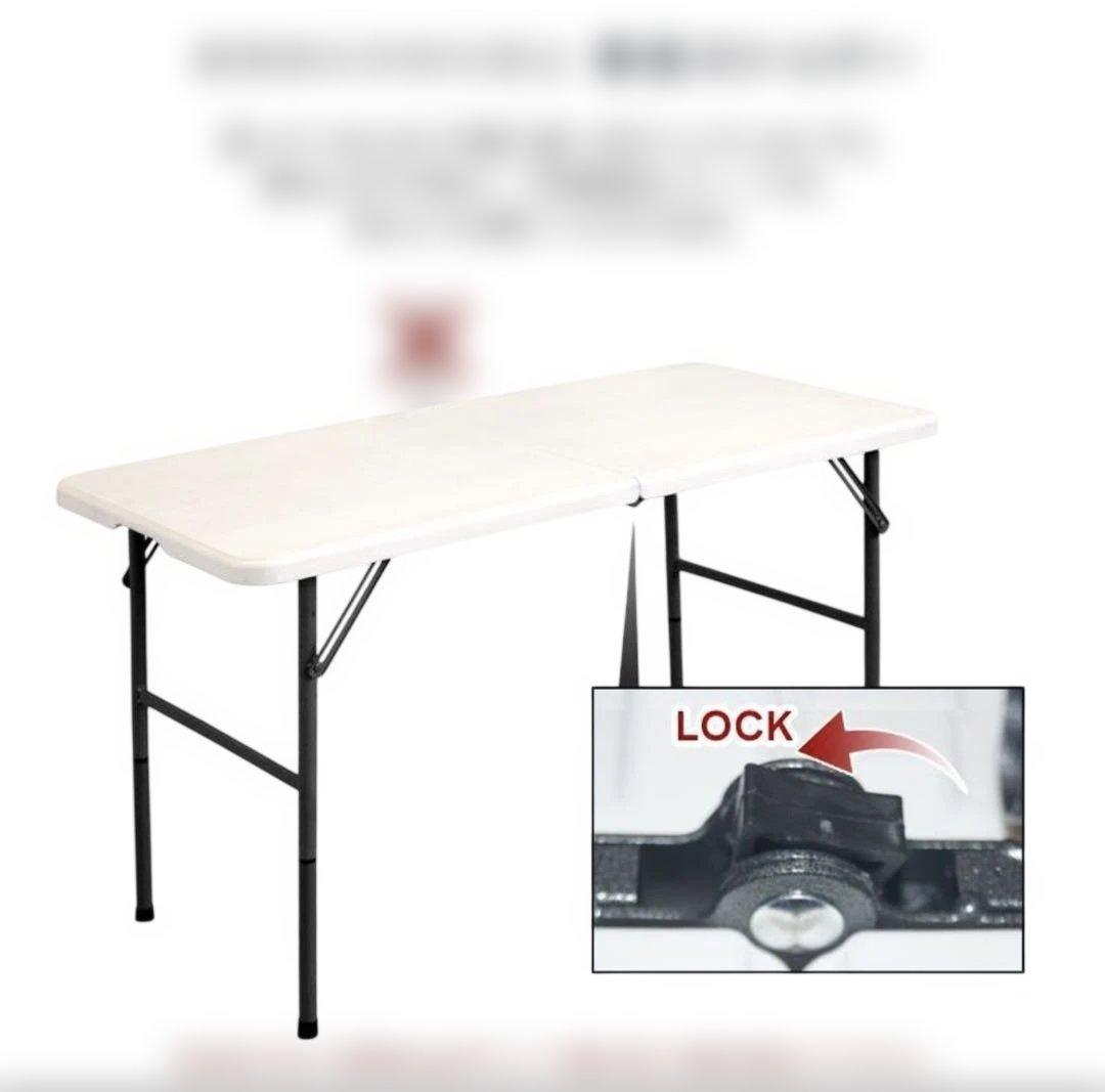 折りたたみ 120cm 多目的 アウトドアテーブル レジン　海　波