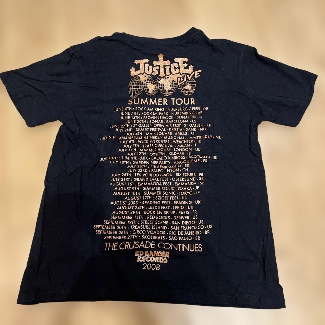 Justice Live Summer Tour 2008 Tシャツ