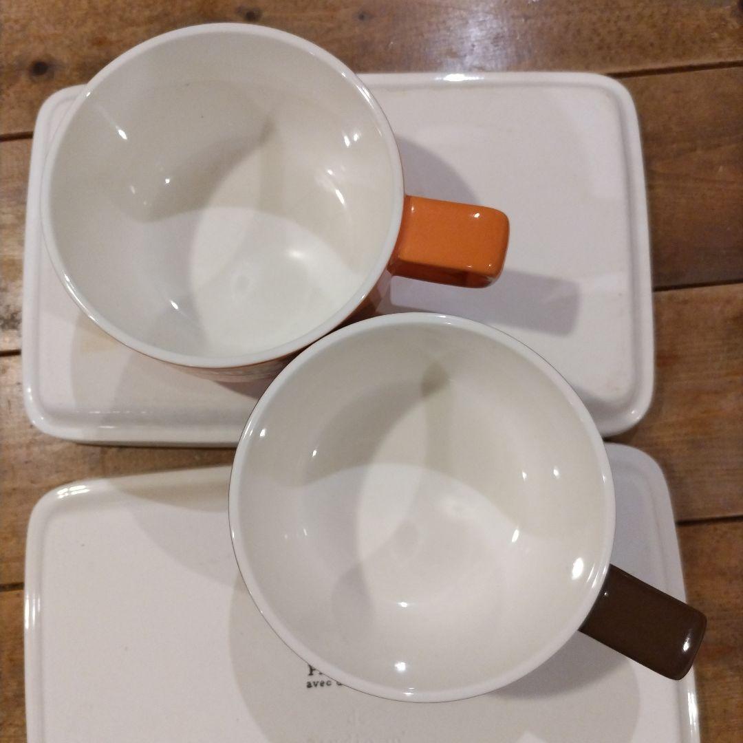 studio m'スタジオエム/パリジャン/スープカップ&プレート/ペアセット