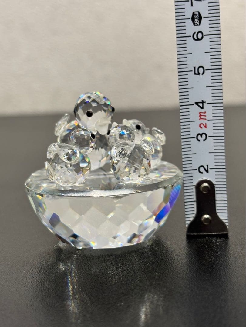 スワロフスキー Swarovski クリスタルひよこ置物