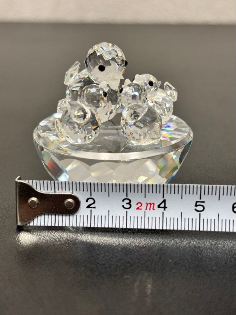 スワロフスキー Swarovski クリスタルひよこ置物