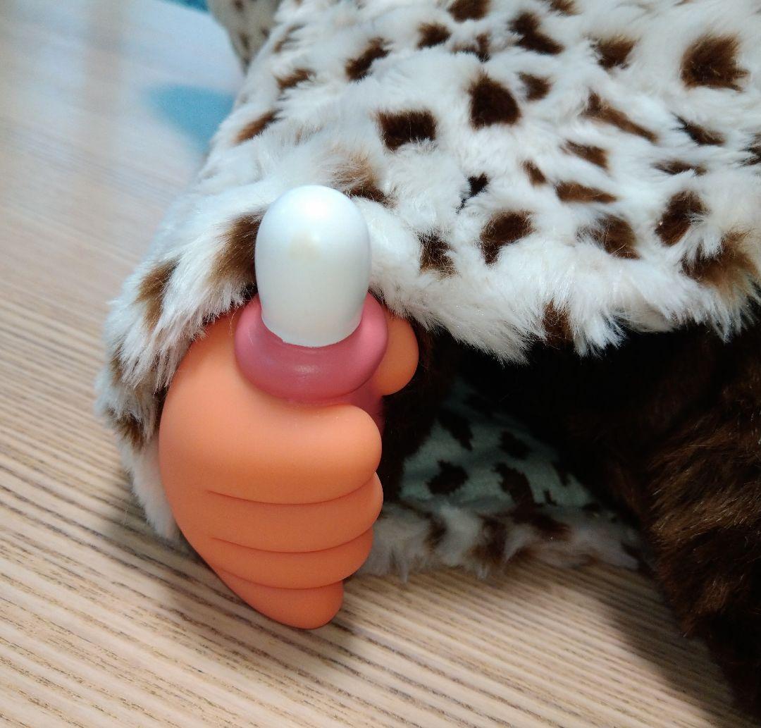 モンチッチ ネコ 猫のポンチョ 55cm XLサイズ ヒョウ柄 759620