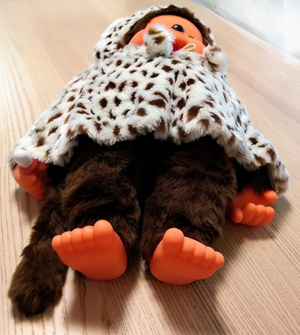 モンチッチ ネコ 猫のポンチョ 55cm XLサイズ ヒョウ柄 759620