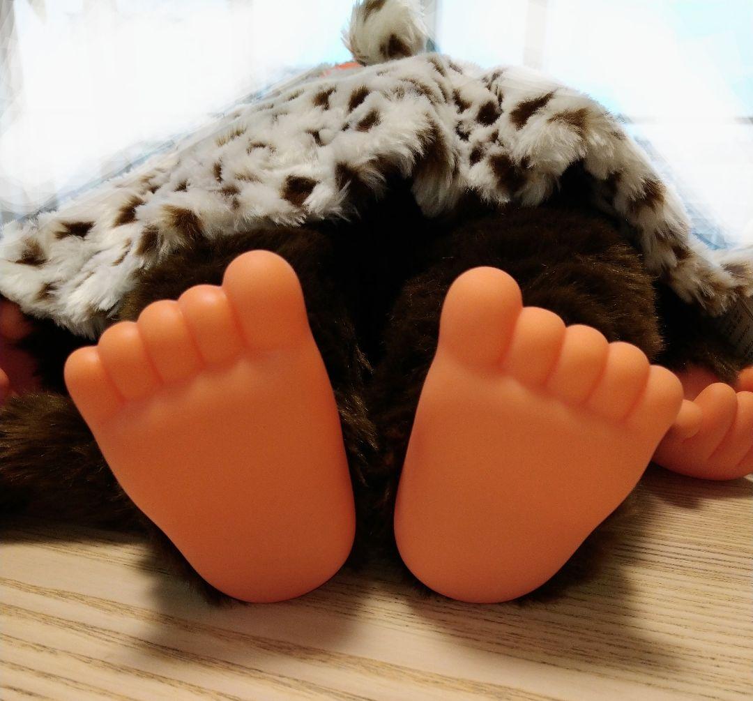 モンチッチ ネコ 猫のポンチョ 55cm XLサイズ ヒョウ柄 759620