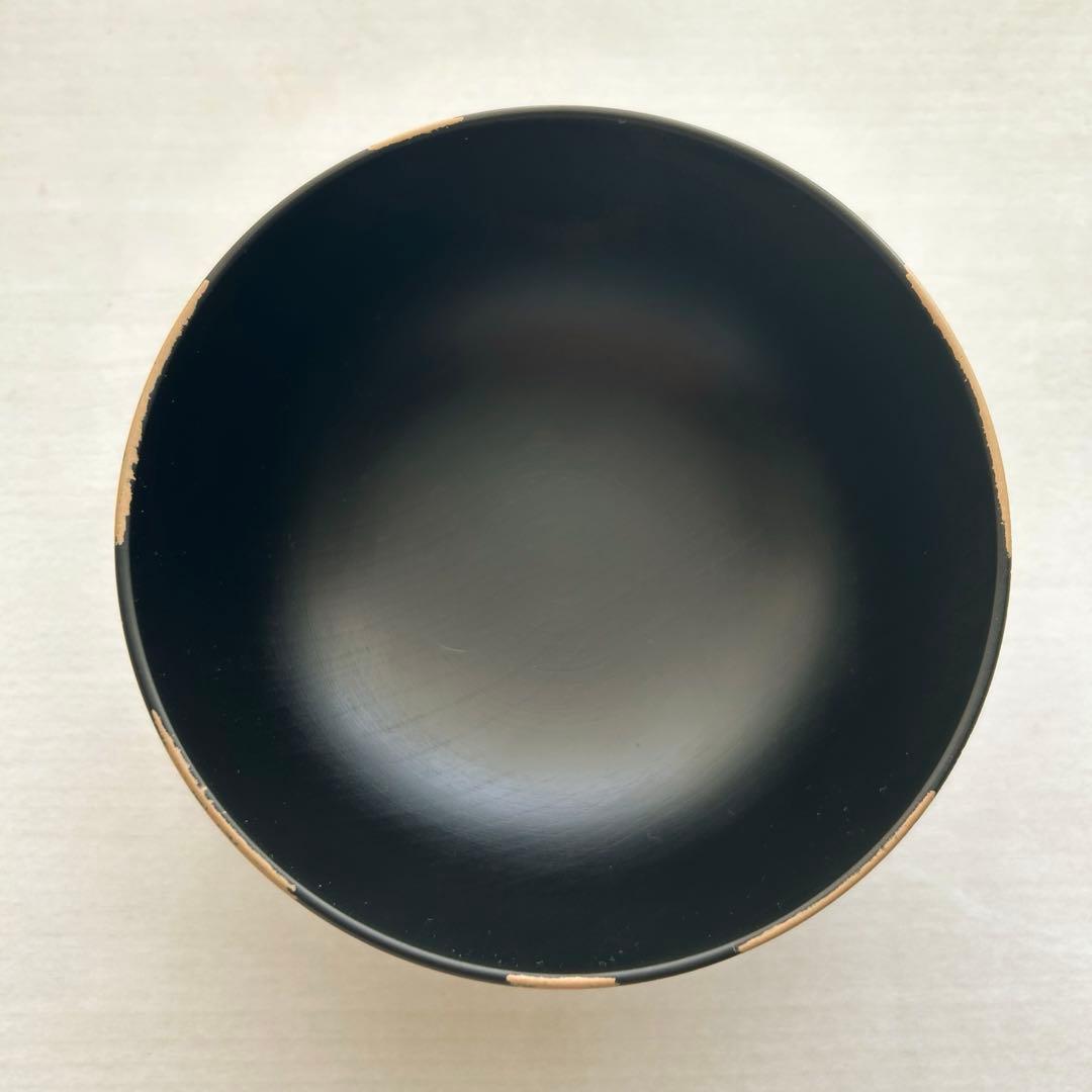 すはらゆう子　椀　　花柄　漆器