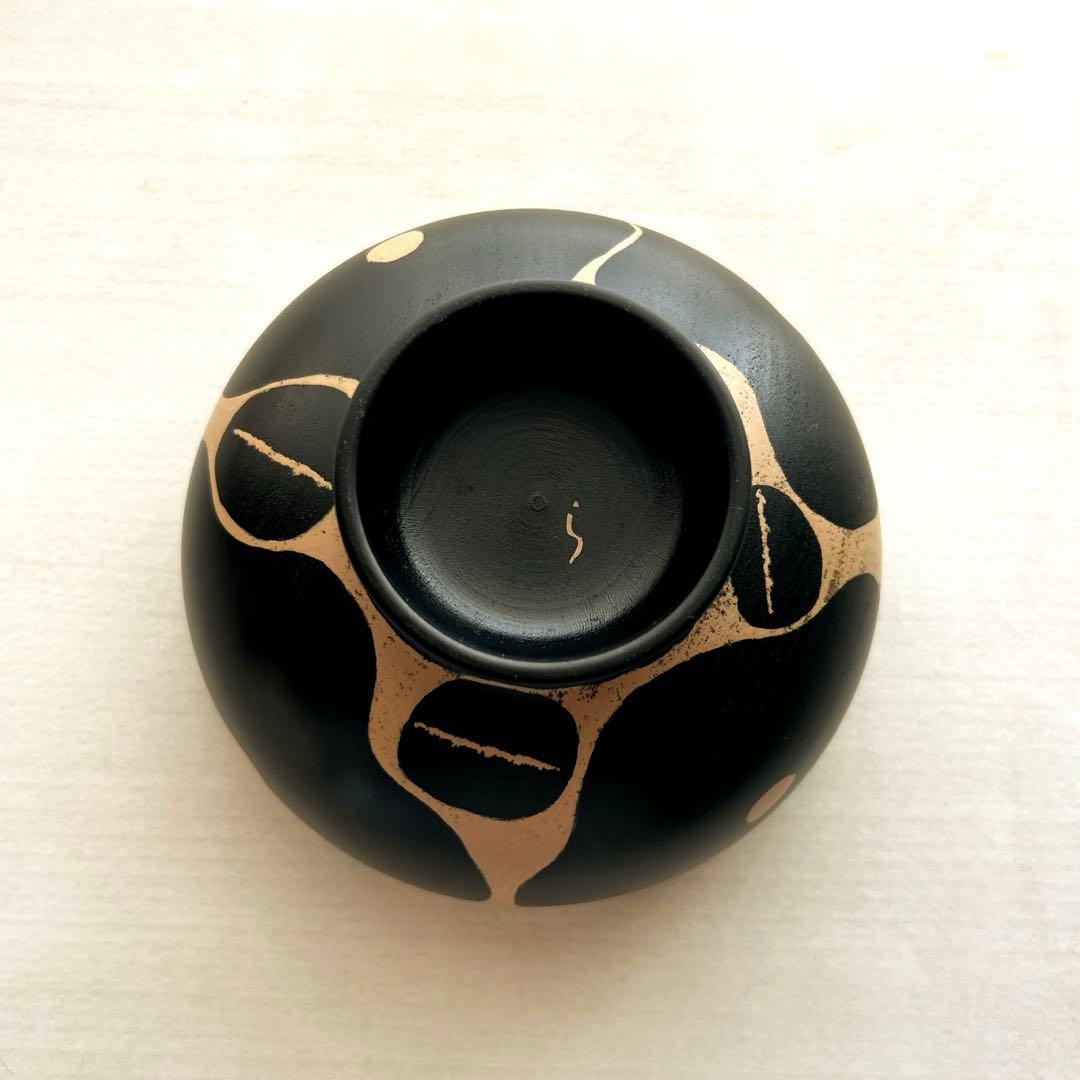 すはらゆう子　椀　　花柄　漆器