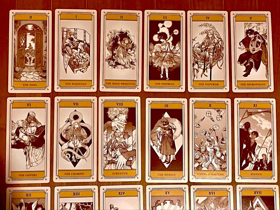 とんがり帽子のアトリエ 特典 タロットカード 全22種類 コンプリートセット