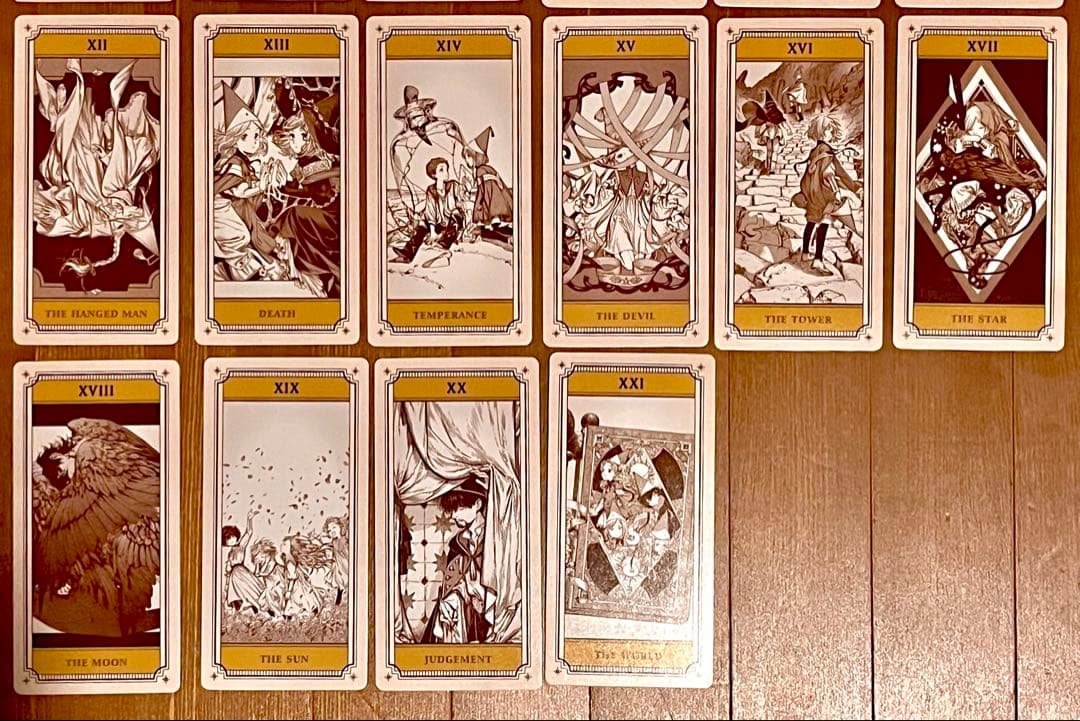 とんがり帽子のアトリエ 特典 タロットカード 全22種類 コンプリートセット