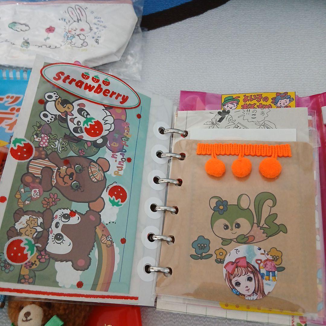 昭和レトロ　おすそわけファイル　ポーチSet