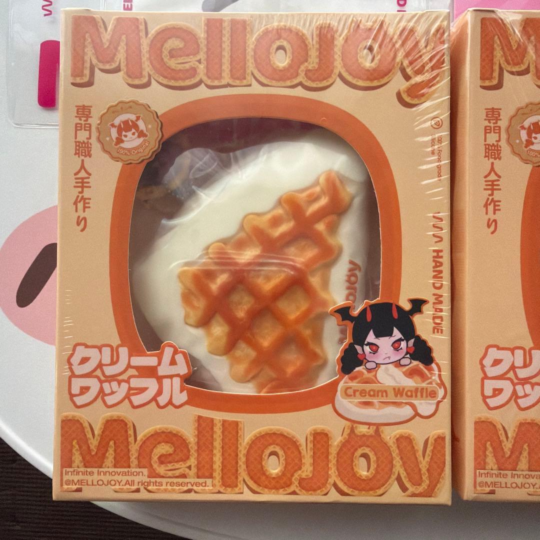 メロジョイ mellojoy クリームワッフル さんかく まる 2種類セット