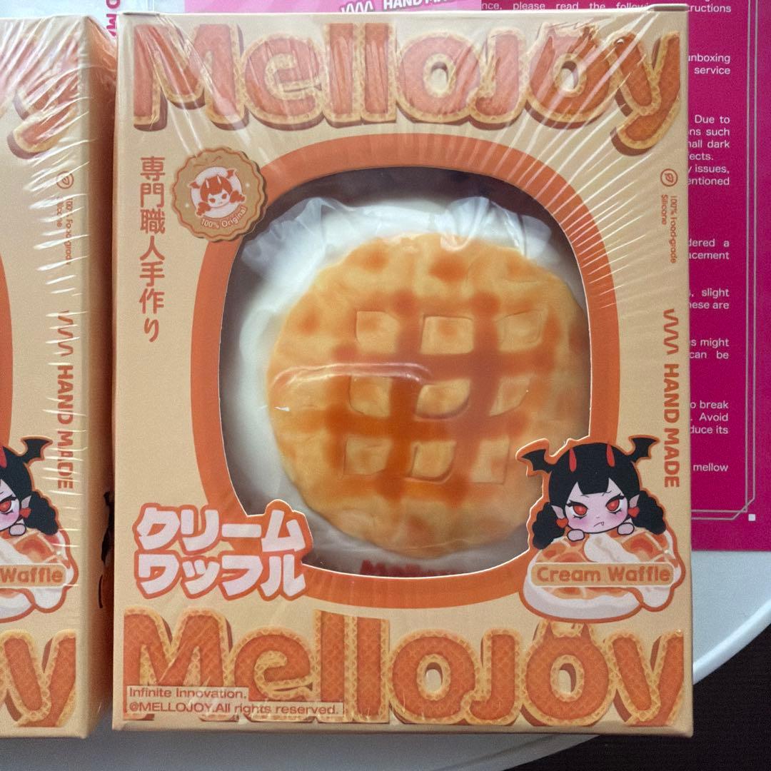 メロジョイ mellojoy クリームワッフル さんかく まる 2種類セット