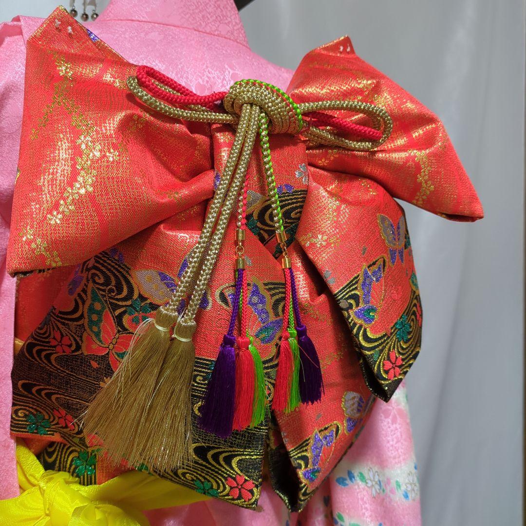 七五三　７歳用　着物コーディネート一式　美品