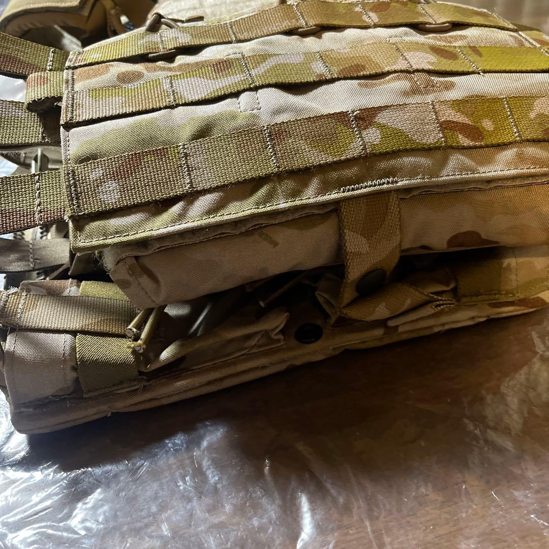 実物JPC2.0 S マルチカム アリッド プレートキャリア バックパック付き
