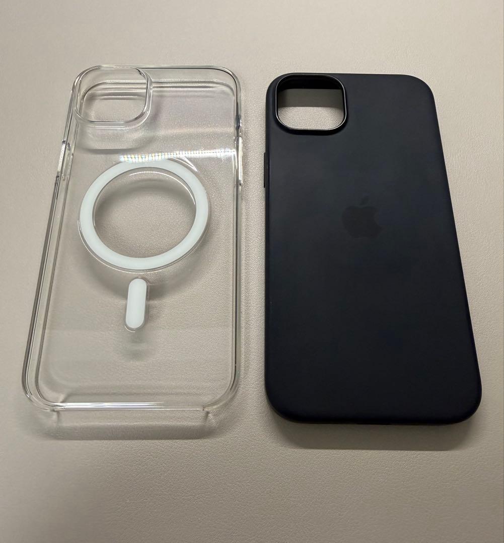 iPhone15 plus 128GB ブラック　純正ケース付き