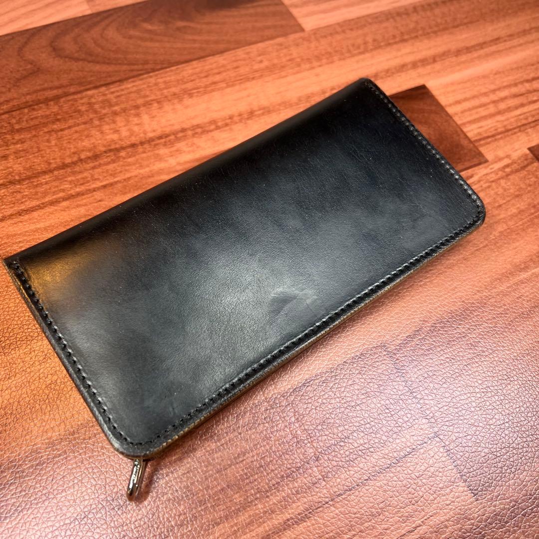 【トラッカーウォレット ロング3層】クロムエクセル シルバー　TALON