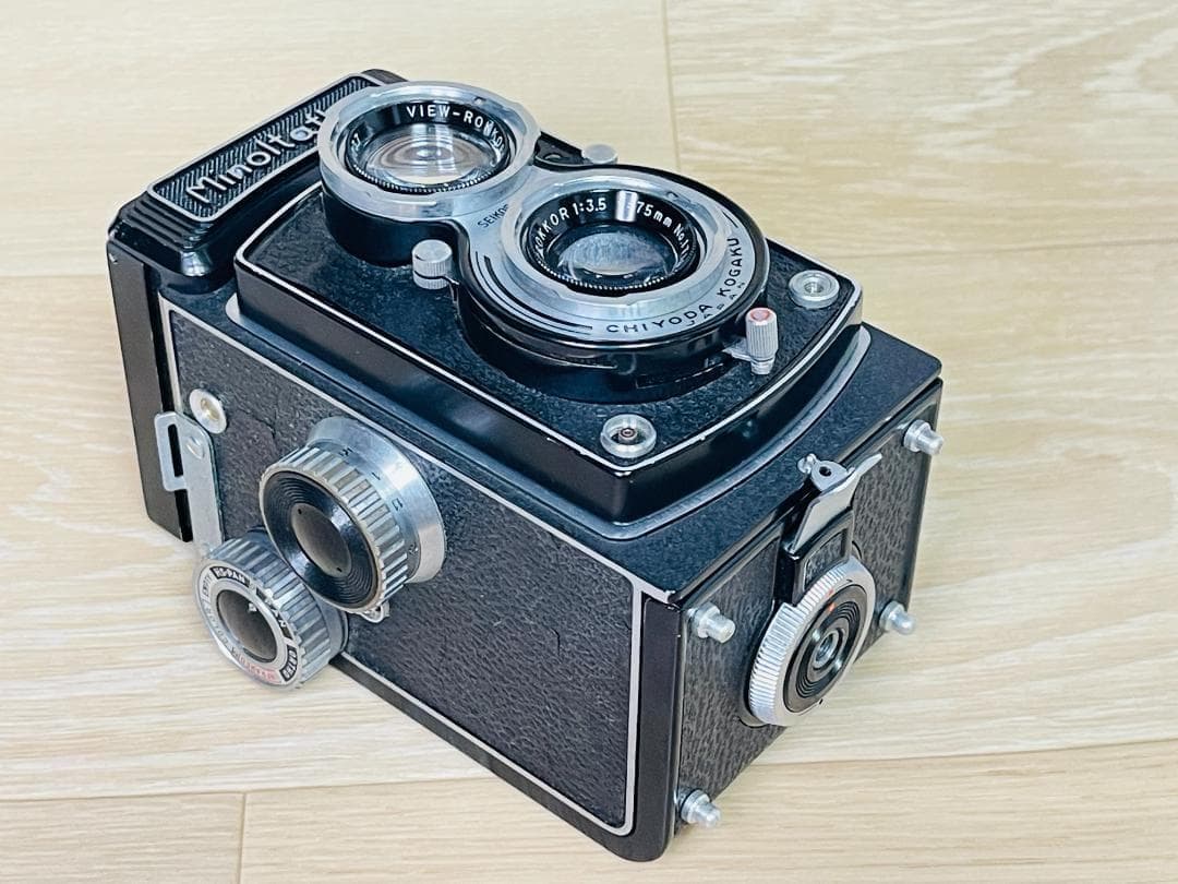 ミノルタ Minoltaflex CHIYOKO 75mm F3.5 二眼レフ