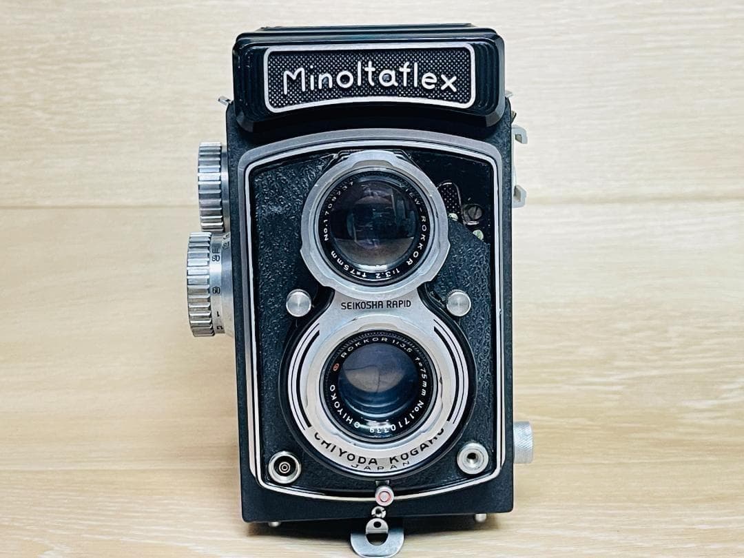 ミノルタ Minoltaflex CHIYOKO 75mm F3.5 二眼レフ