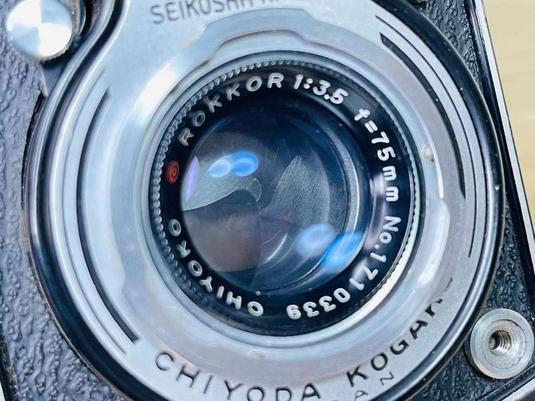 ミノルタ Minoltaflex CHIYOKO 75mm F3.5 二眼レフ