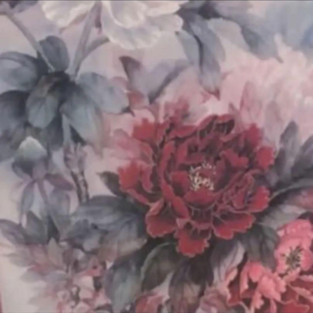 素敵な花の絵画