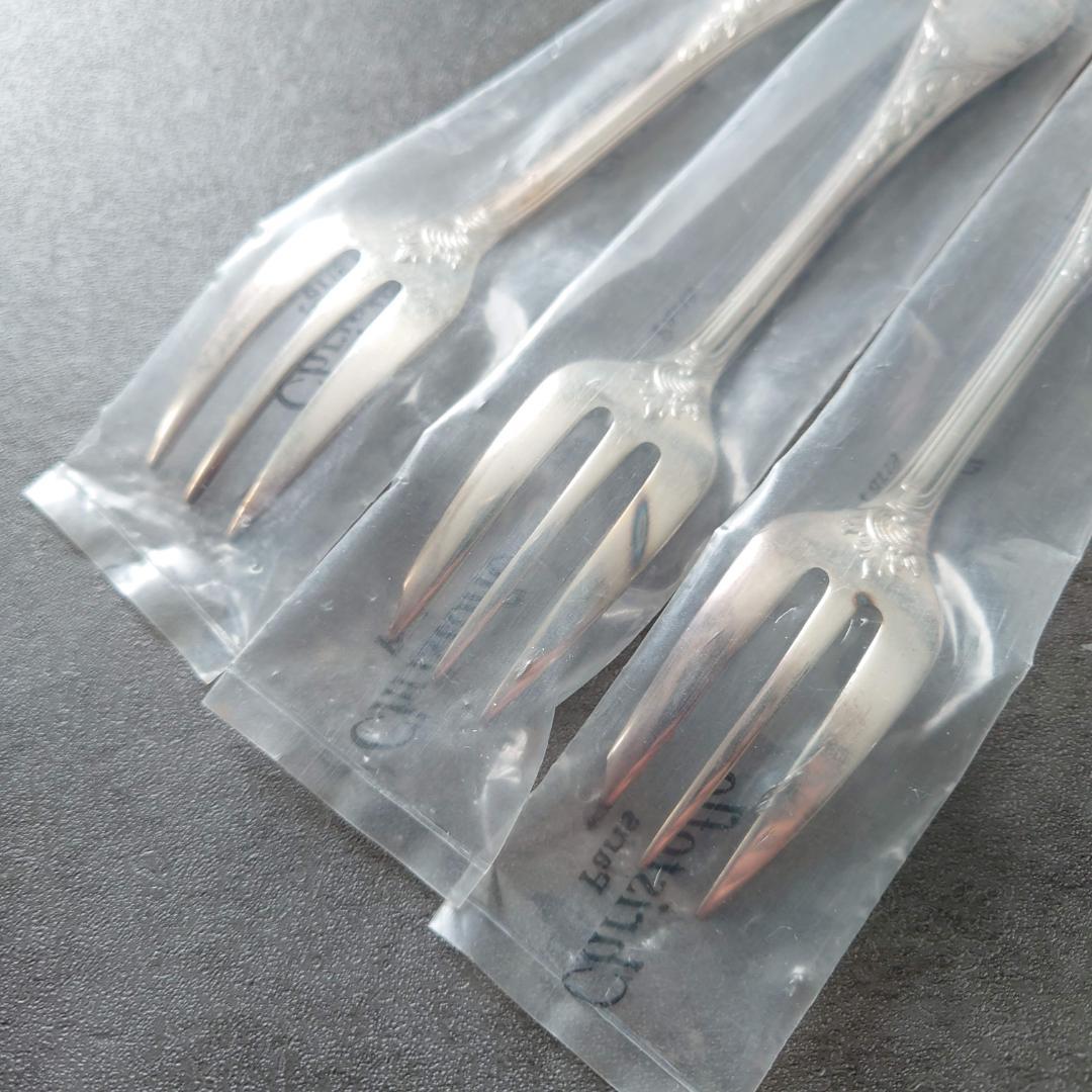 クリストフル マルリー ケーキフォーク 未開封 3点